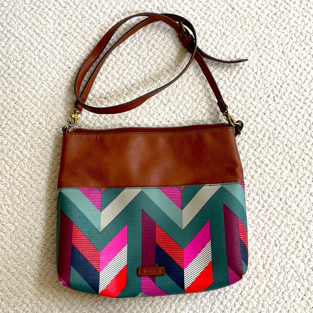 Beautiful Fossil Crossbody Bag !